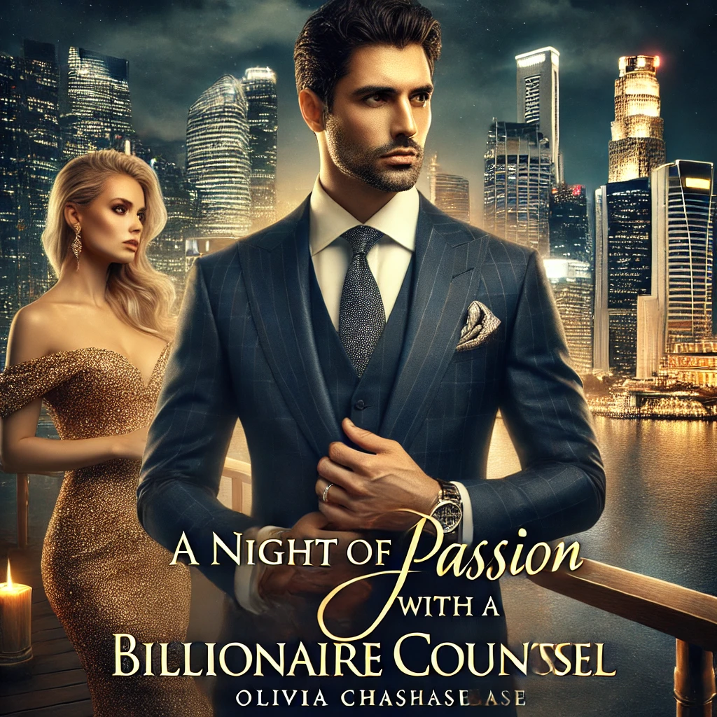 cover A Night of Passion with a Billionaire Counsel Novel by Olivia Chase Reviews