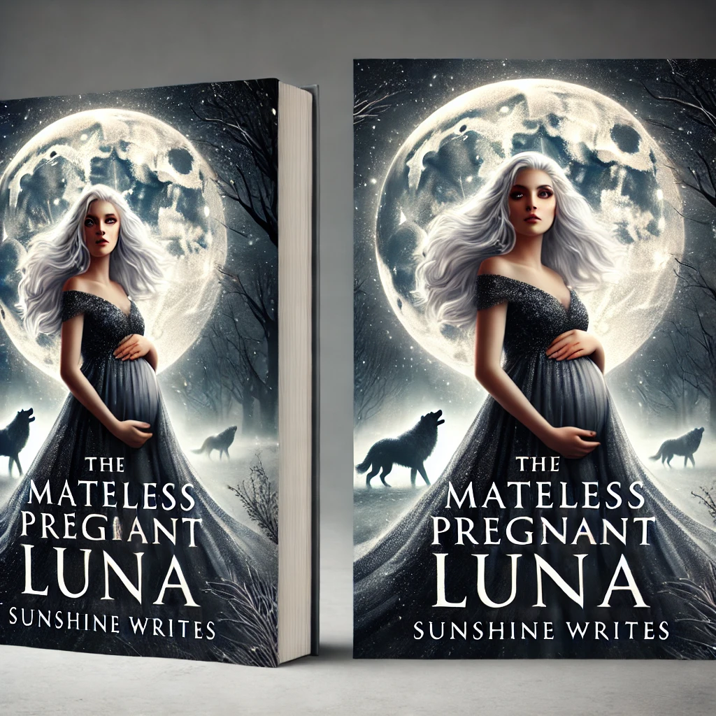 cover The Mateless Pregnant Luna Novel by Sunshine Writes Reviews