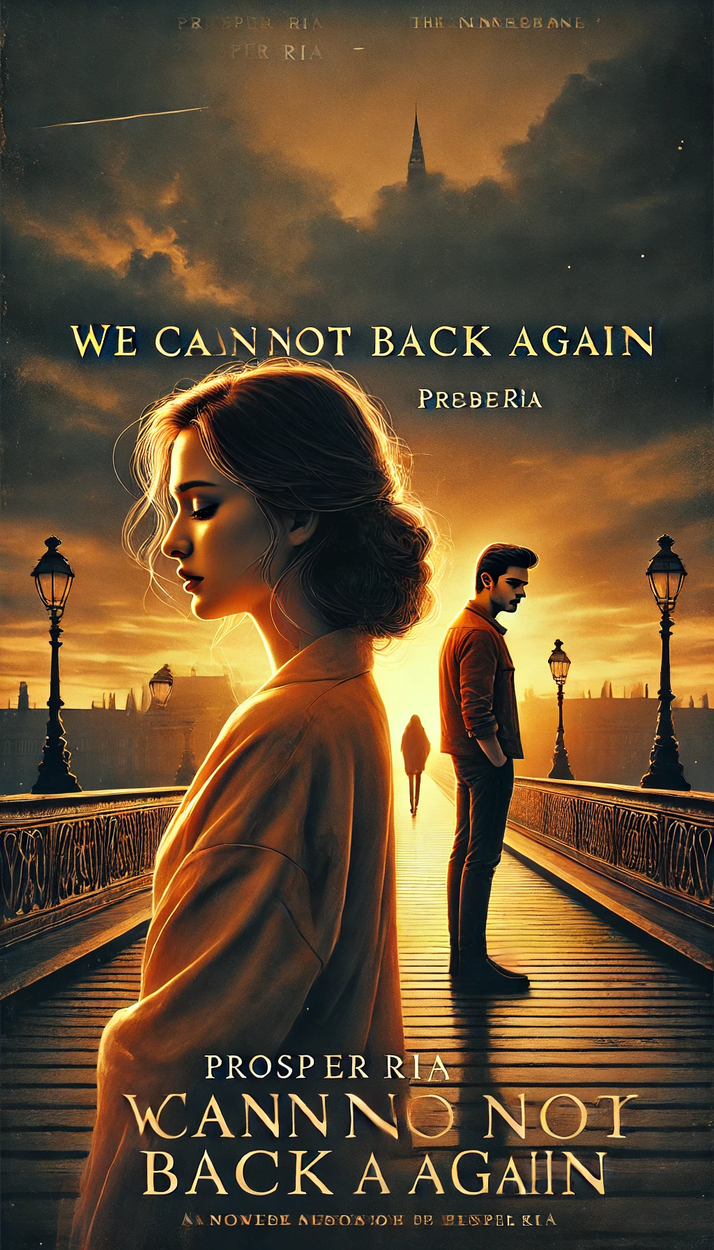 cover We Can Not Back Again Novel by Prosper Ria Reviews