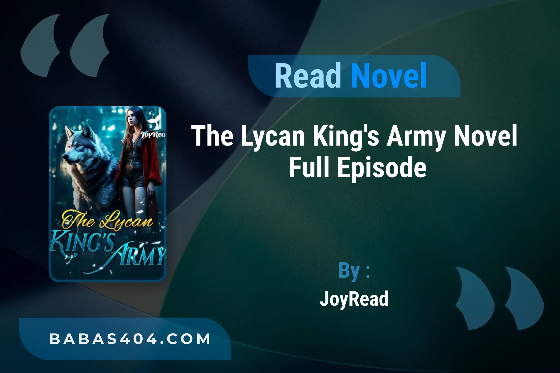 The Lycan King’s Army Novel By JoyRead Read Online